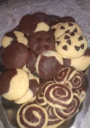 Una foto de Galletitas de manteca marmoladas