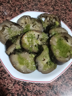 Una foto de Antipasti de Berenjena (entrante de berenjenas)