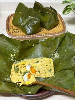 Foto resep 583. Pepes Tahu Telur Asin