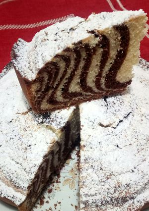 Foto di Torta zebrata
