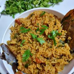 A picture of Veg pulao.