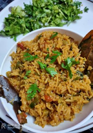 A picture of Veg pulao.