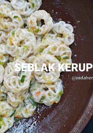 Foto resep Seblak kerupuk