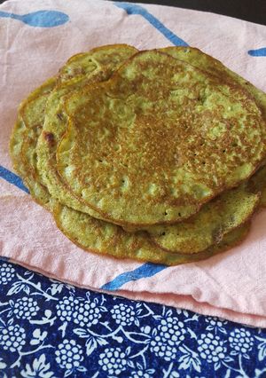 A picture of Sprouted Mung Beans Savoury Crepes.