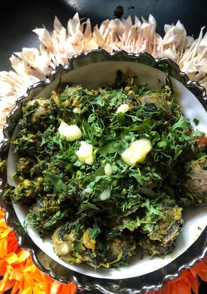 A picture of Methi Dumplings.