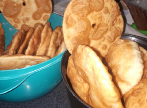 Una foto de Torta Frita De La Abuela Con Royal Fáciles Y Deliciosas