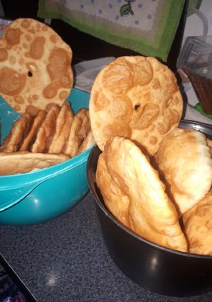 Una foto de Torta Frita De La Abuela Con Royal Fáciles Y Deliciosas