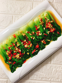 宴客菜/年菜【白灼青江菜】 的食譜成品照片