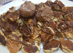 صورة لوصفة ميني بان كيك بالموز