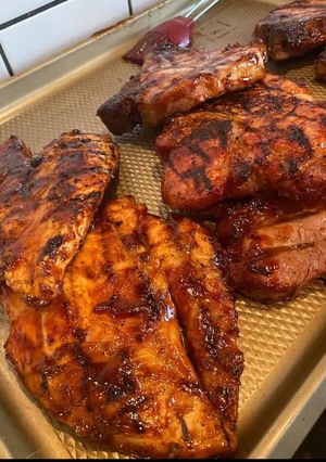 A picture of Grill Beef steak.