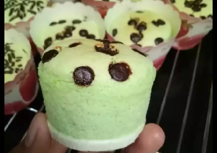 Bagaimana Menyiapkan 04. Chiffon pandan putih telur Anti Gagal