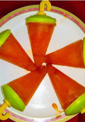 A picture of Healthy watermelon kulfi.