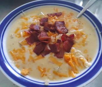New Recipe Loaded Potato Soup Most Delicious