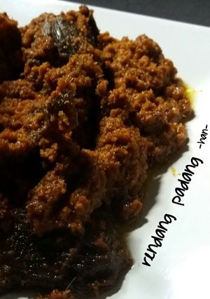 Foto resep Rendang khas Padang #pr_RecookRancakBana