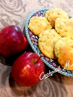 عکسی از دستور کوکی سیب 🍎