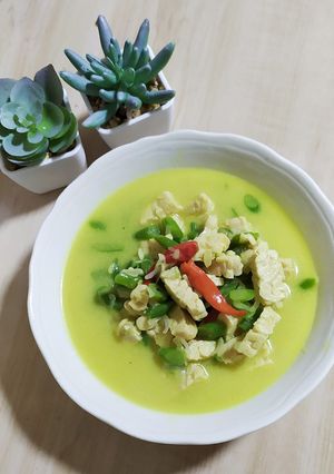 Foto resep Buncis tempe masak santan