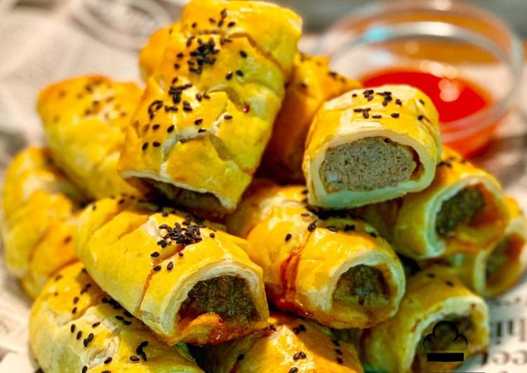 Beef and Apple Sausage Roll