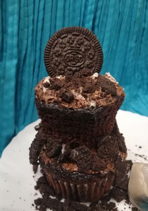 A picture of Simple Oreo Cupcakes.
