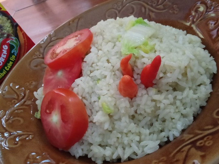 Resep: Nasi Goreng Bumbu Racik Sambal Cabe Ijo Irit Anti Gagal