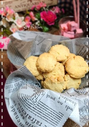 Foto resep Vanilla milk cookies eggless renyah,gampang n kilat