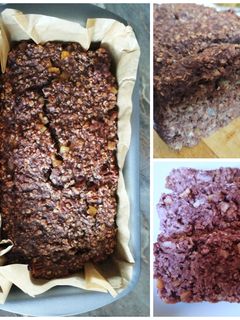 Banánkenyér recept fotója