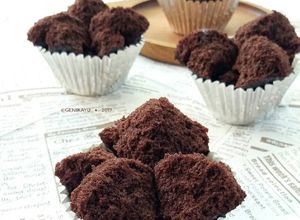 Foto resep Brownies Mekar Tepung beras (eggless)