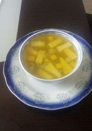 A legegyszerűbb gyümölcsleves recept fotója