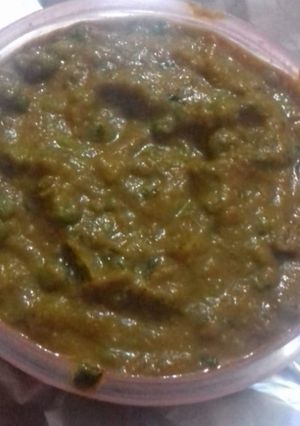 A picture of Matar Malai.