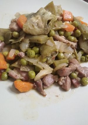 Foto principal de Menestra de verduras con pavo y curry