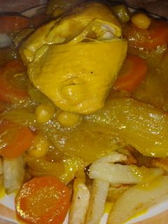 صورة لوصفة مرقة البسباس 🍲🍲