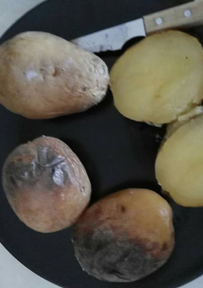 Una foto de Patatas asadas a la brasa