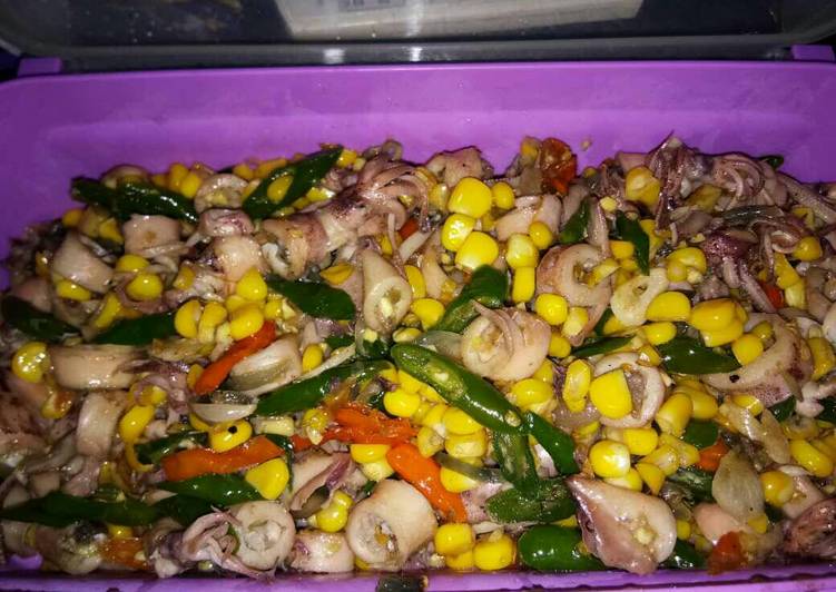  Resep  Masakan Cumi Asin Jagung  Manis Resep  Manis Masakan 