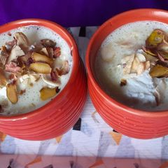 A picture of Makhaniya Lassi.
