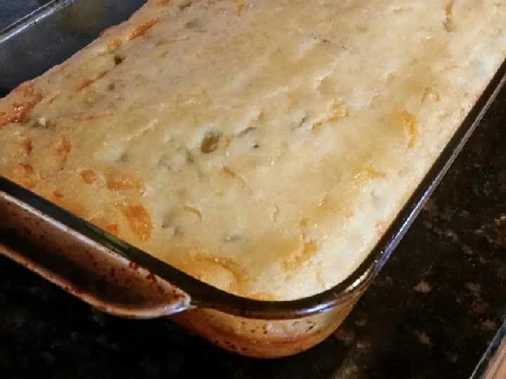 Easy Way Prepare Brad's cornbread with cheddar, green chile, and honey the  Makes Drooling So Delicious