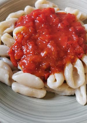 Una foto de 🌷Cavatelli...pasta italiana🌷