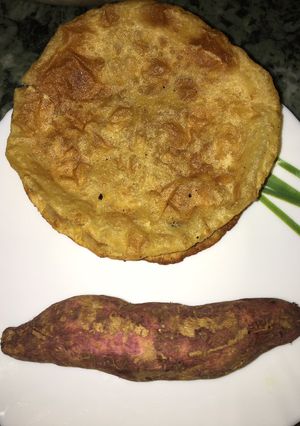 शकरकंद की पूरी (shakarkand ki poori recipe in Hindi) रेसिपी मुख्य फोटो