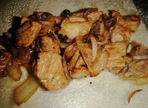 Una foto de Pulpa encebollada
