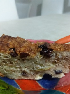 Una foto de Budín de pan light