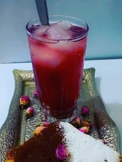عکسی از دستور شربت آلبالو با تخم شربتی
