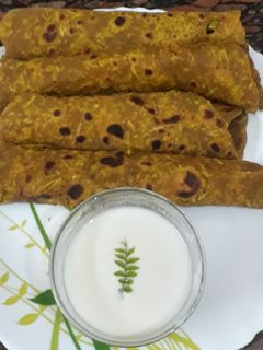 লাউ থেপলা (Lau thepla recipe in bengali) রেসিপির প্রধান ছবি