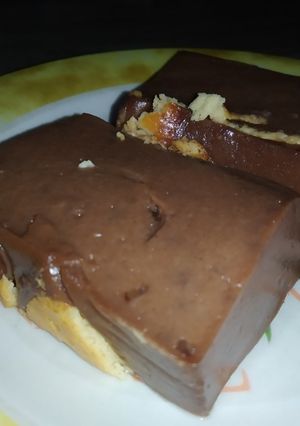 Foto resep Puding Roti Coklat