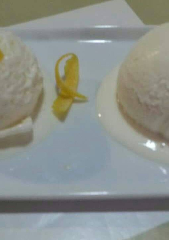 Una foto de Helado de limón thermomix