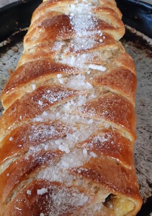 Una foto de Pan brioche relleno