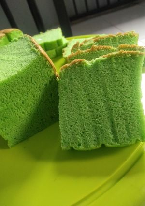 Foto resep Ogura Cake Pandan
