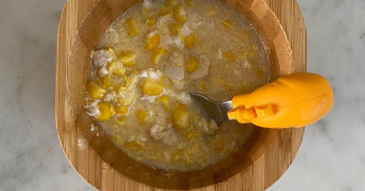 Resep Sup Cream Jagung Telur Mpasi oleh Putri Larasati Cookpad