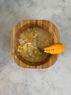 Foto resep Sup Cream Jagung Telur Mpasi