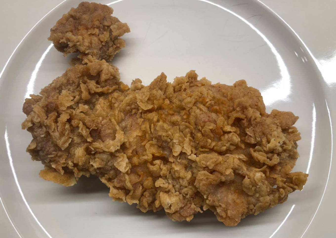Ayam krispi ga pake ribet