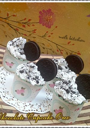 Foto resep Chocolate Cupcake (Oreo)