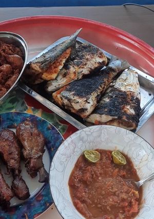Foto resep Ikan Bolu/Bandeng Bakar Rica Khas Makassar