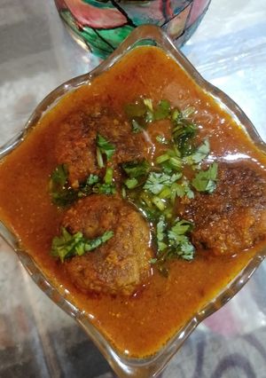 A picture of Spicy Kofta Curry.